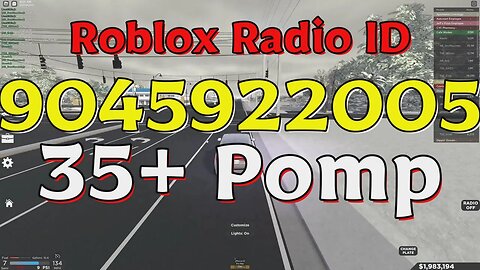 Pomp Roblox Radio Codes/IDs