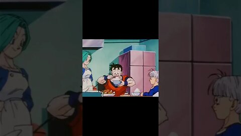 Goku saves Future Gohan #dbz #goku #gohan #anime #animation