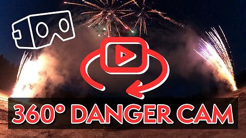 360° Fireworks Danger Cam | 2 x Funke Supernaut 1 F3