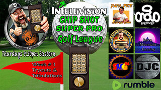 INTELLIVISION - Chip Shot Super Pro Golf League (Week 1) - Rumble Exclusive