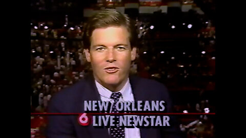 August 18, 1988 - WRTV Indianapolis Late Newscast After GOP Convention