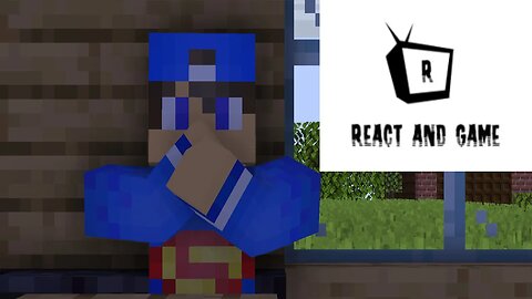 React And Game animation Minecraft 4k