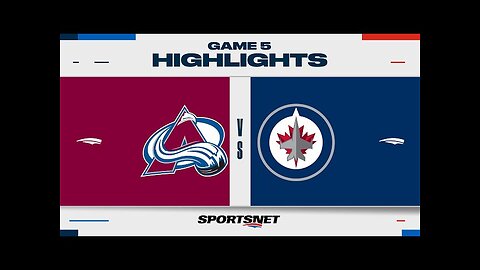 NHL Game 5 Highlights _ Avalanche vs Jets