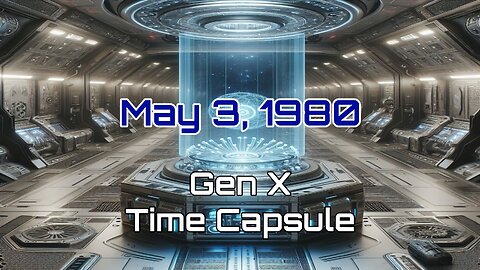 May 3rd 1980 Gen X Time Capsule