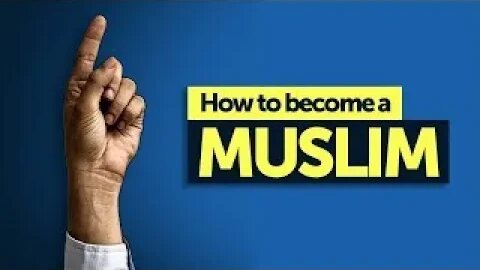 How to become a muslim