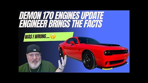 Demon 170 Engine Issues Clarified By Actual Field Engineer. Better Or Worse Than Expected?