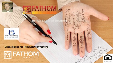 Cheat Codes for Real Estate Investors