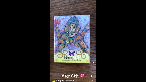 5/6/24 card: gratitude blessing