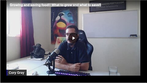 Growing and saving food!! What to grow and what to save!!