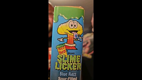 The other one Jonny found Toxic Waste Slim Licker Blue Razz