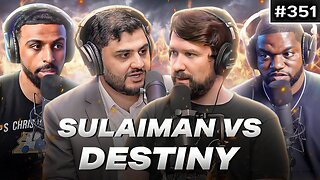 Sulaiman Ahmed And Destiny Debate Israel Palestine Conflict!
