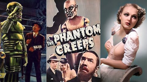 THE PHANTOM CREEPS (1939) Bela Lugosi, Robert Kent, Dorothy Arnold | Adventure, Crime | B&W