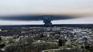 The toxic chemicals from the Ohio derailment and Animals falling sick, dying