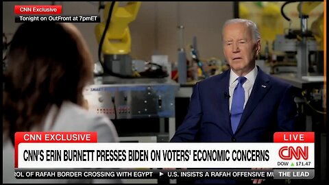 CNN Host Actually Tells Biden To His Face, Voters Trust Trump More