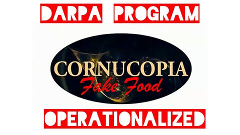 DARPA Fake Food Program OPERATIONALIZED