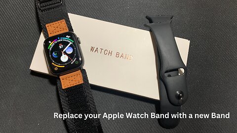 Replace your Apple Watch Band with a new SUNFWR Band. Inexpensive!
