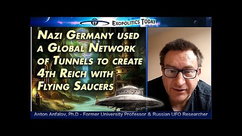 Nazi Germany used a Global Network of Tunnels to create a 4th Reich with Flying Saucers