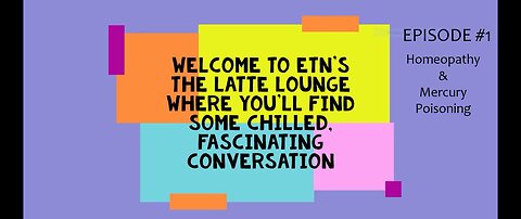 Episode #1 ETN's The Latte Lounge - 12.5. 20 The inauguration of an informal magazine style show .