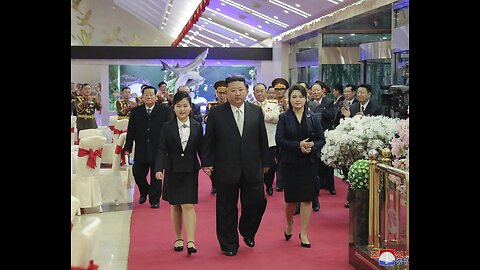 Kim Jong Un's daughter on display at lavish event