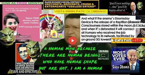 Hugo Chavez denounces Reptilian presence - English subtitles (mirrored)