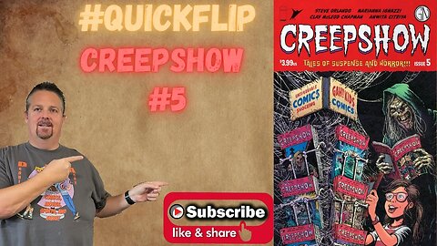 Creepshow #5 Image/Skybound #QuickFlip Comic Review Clay Chapman,Orlando,Broom,Ignazzi #shorts