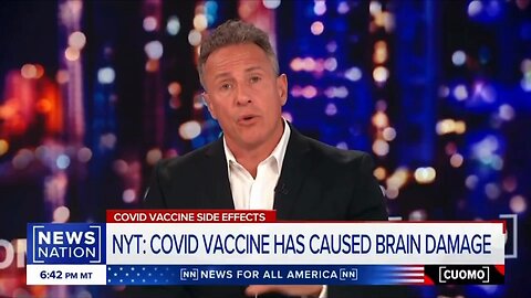 👀 Chris Cuomo admits to having vax injury. His guest is ostracized by his peers.