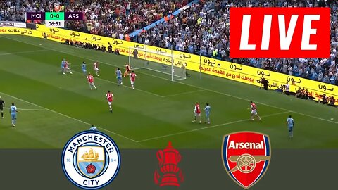 Manchester City vs Arsenal: Live Match Preview | England FA CUP 2023 | PES 21