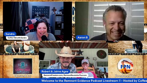 EP. # 16 | Remnant Evidence W/ Coffee Talk with Sandra & FPN Interviews Aaron | Story/Testimony