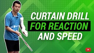 Curtain Drill for Reaction and Speed - Master Badminton Singles featuring Coach Kowi Chandra