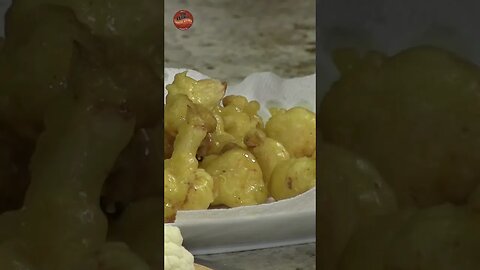 Fried Buffalo Cauliflower Bites
