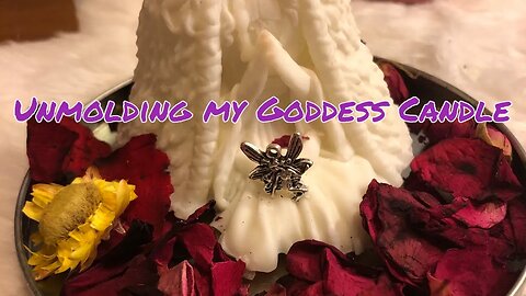 ASMR ✌🏾Taking a Candle out of the Mold for my Witch Small Biz Shop