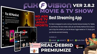 Movie, Series, Live TV, Anime, Adult APP - Flix Vision 2.8.2