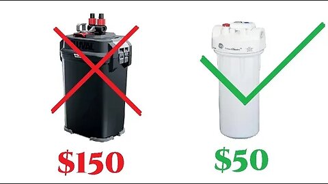 How To DIY Cheap Canister Filter