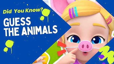 Guess The Animals! | Kid cartoons | Baby Cartoons