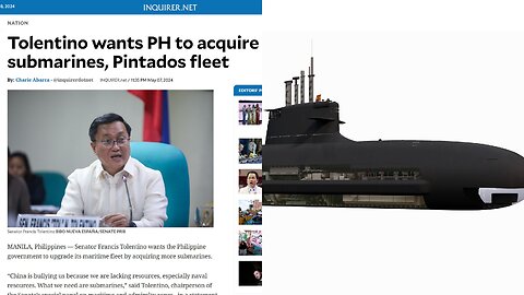 Sen. Tolentino name drops “Isaac Peral”, which is also the Submarine Spain is offering