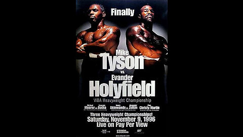 Mike Tyson vs. Evander Holyfield I 1996