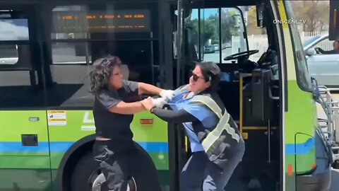 Los Angeles Bus Driver Fights Off Female Attacker