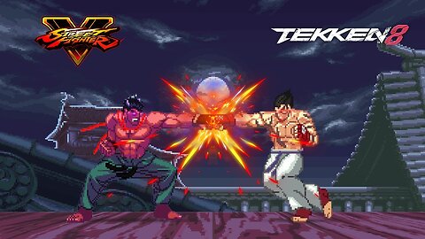 Kage vs Kazuya Mishima - Tekken X Street Fighter
