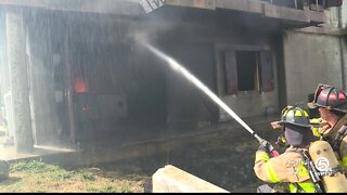 Palm Beach County elected officials become firefighters for the day