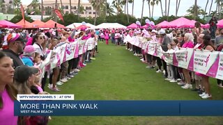 More Than Pink Walk raises thousands in fight against breast cancer