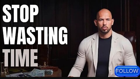 Andrew Tate Motivation | TOP G | STOP WASTING TIME| discipline