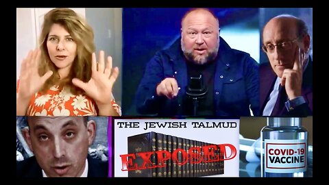 Naomi Wolf Alex Jones Expose Genocide ADL Jonathan Greenblatt Rabbi Abraham Finkelstein Show Talmud