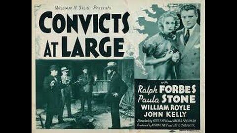 Convicts at Large (1938) film noir