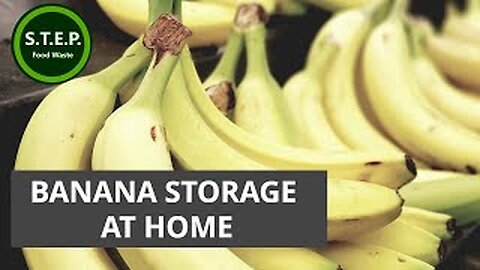 How to Store Bananas at Home- Bananas Are The Most Discarded Produce Which End Up As Food Waste.