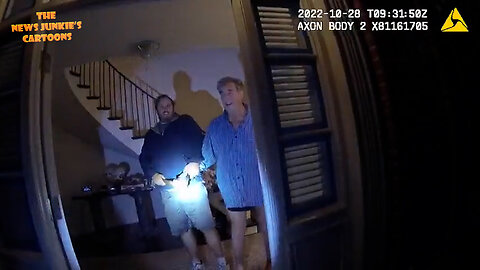 Democrat Pelosi's husband body cam footage released by San Francisco Police Department. Paul Pelosi to cops: "How are ya?"
