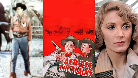 ACROSS THE PLAINS (1939) Jack Randall, Frank Yaconelli & Joyce Bryant | Drama, Western | B&W