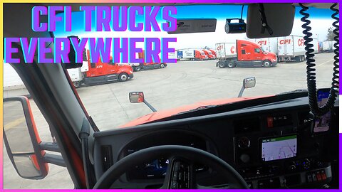 | CFI | So Many CFI Trucks | Rookie Trucking Vlog | OTR Trucking Life