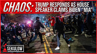 CHAOS: Trump Responds as House Speaker Claims Biden “MIA”