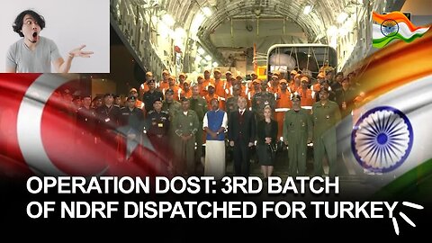 Operation Dost India - Turkey | Full story