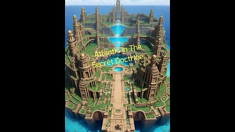 Atlantis In The Secret Doctrine...